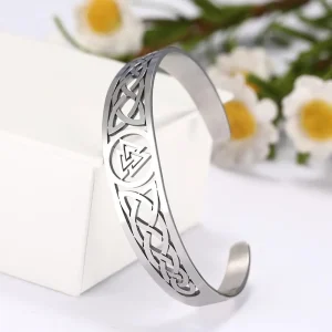 Bracelets en acier inoxydable Valknut Triskelion… – Rune de…