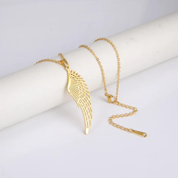 2025 Seraph ange aile pendentif collier pour femmes en… – Éclat… – Image 24