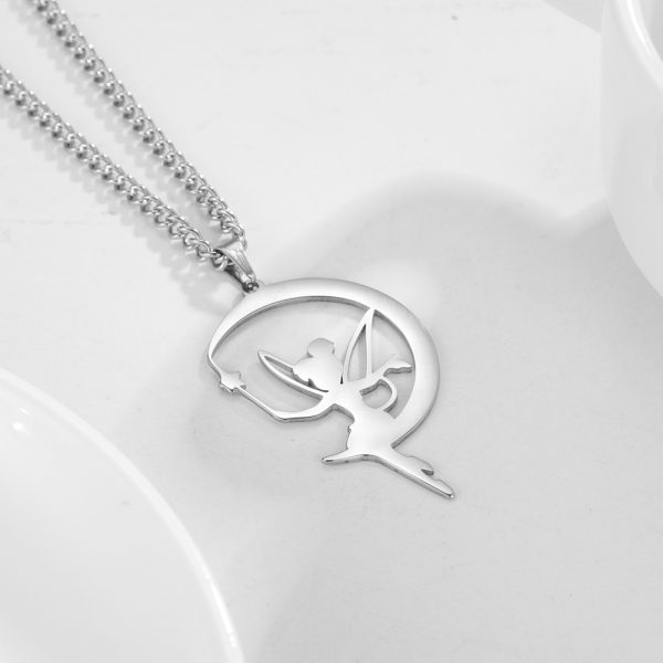 Collier pendentif elfe nickel é pour femmes et filles,… – Éclat… – Image 27