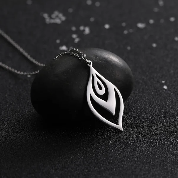Collier pendentif en forme de cuir chevelu pour femme,… – Rune…
