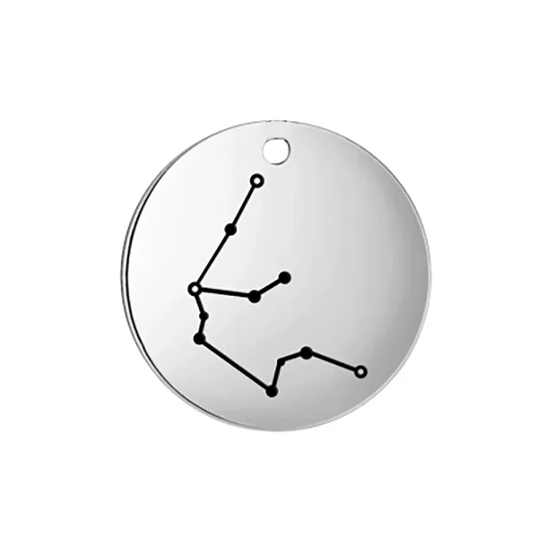 Breloques du Zodiaque en Acier Inoxydable pour Bijoux,… – Lueur… – Image 18