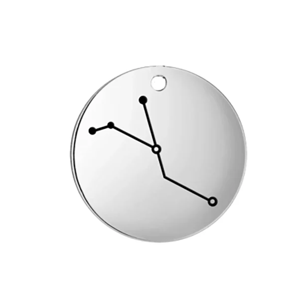 Breloques du Zodiaque en Acier Inoxydable pour Bijoux,… – Lueur… – Image 16