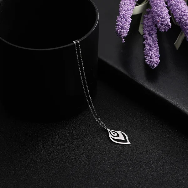 Collier pendentif en forme de cuir chevelu pour femme,… – Rune… – Image 2