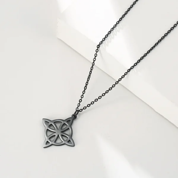 Collier pendentif nœud de sorcière pour femme, tour de… – Chant… – Image 22