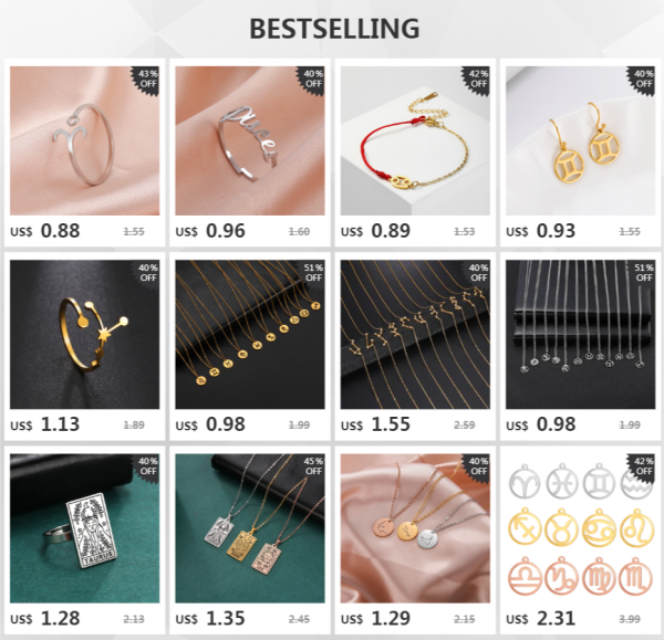 Breloques du Zodiaque en Acier Inoxydable pour Bijoux,… – Lueur… – Image 25