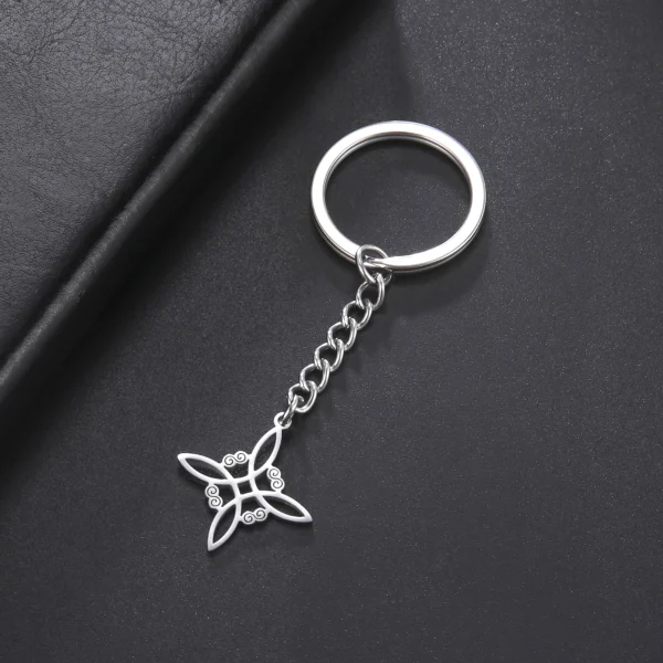 Wicca Witchcraft Witch Knot Necklace Stainless Steel… – Éclat… – Image 17