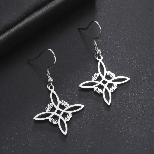 Wicca Witchcraft Witch Knot Necklace Stainless Steel… – Éclat… – Image 16