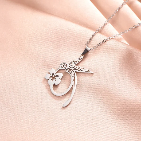 Colliers avec pendentif fleur de colibri pour femmes et filles,… – Image 17