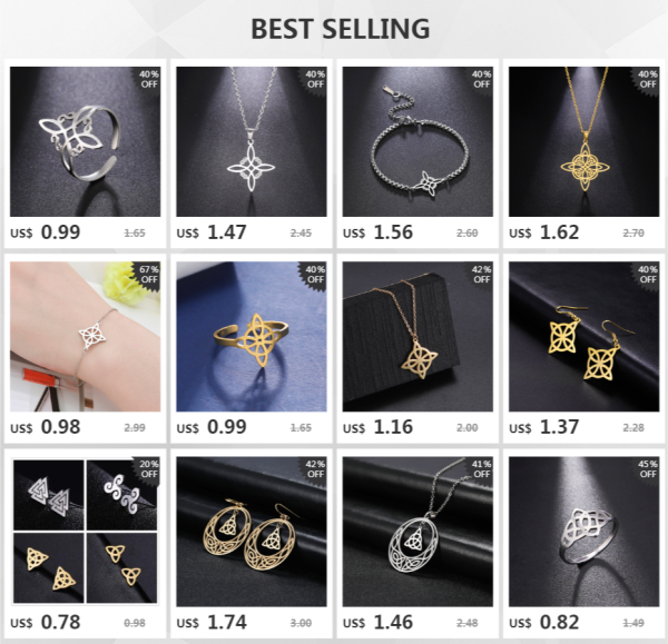 Wicca Witchcraft Witch Knot Necklace Stainless Steel… – Éclat… – Image 18