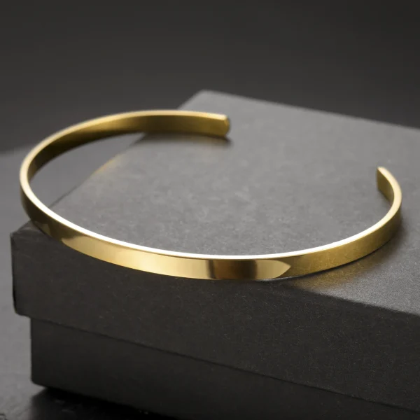 316L Stainless Steel Adjustable Cuff Bracelets for Women… –… – Image 10