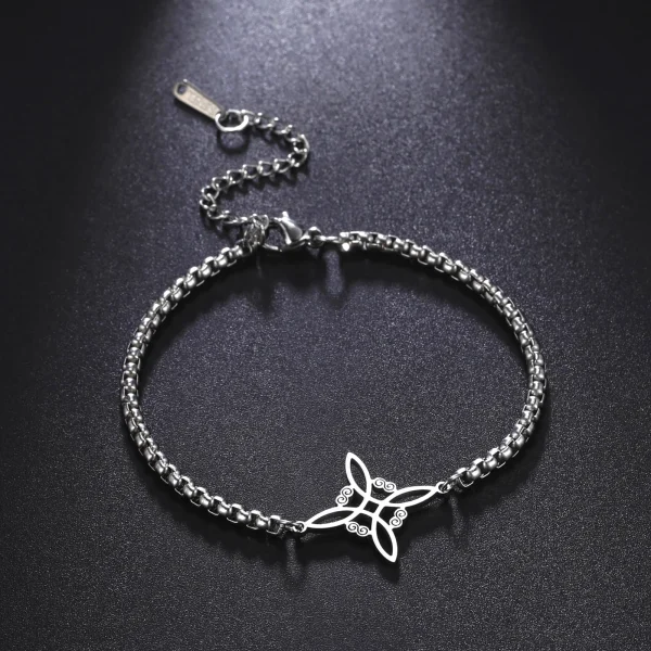 Wicca Witchcraft Witch Knot Necklace Stainless Steel… – Éclat… – Image 15